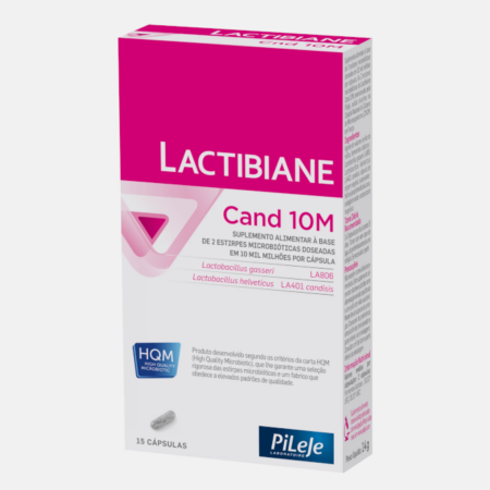 Lactibiane Cand 10M – 15 cápsulas – Pileje