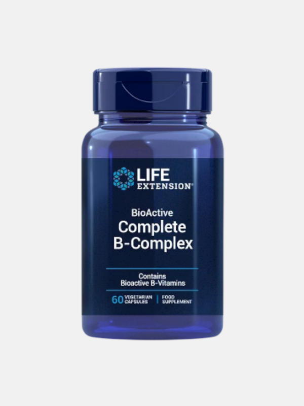 BioActive Complete B-Complex - 60 cápsulas - Life Extension