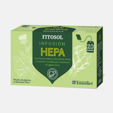FITOSOL HP-HEPA Hepática – 20 saquetas – Ynsadiet