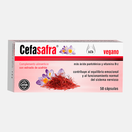 Cefasafra – 50 cápsulas – CEFAK