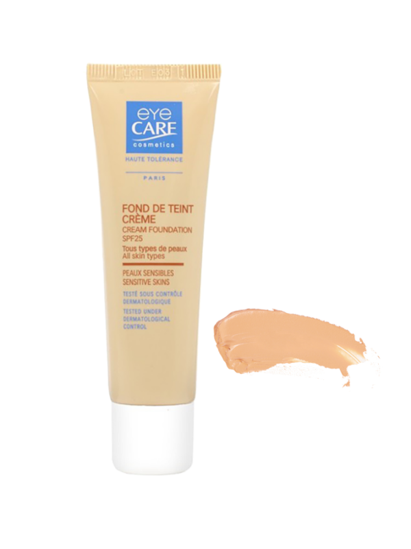 Cream Foundation Beige Rosé 1281 SPF25 - 26g - Eye Care Cosmetics