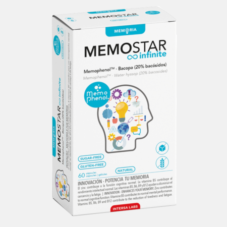 Memostar Infinite – 60 cápsulas – Dietéticos Intersa