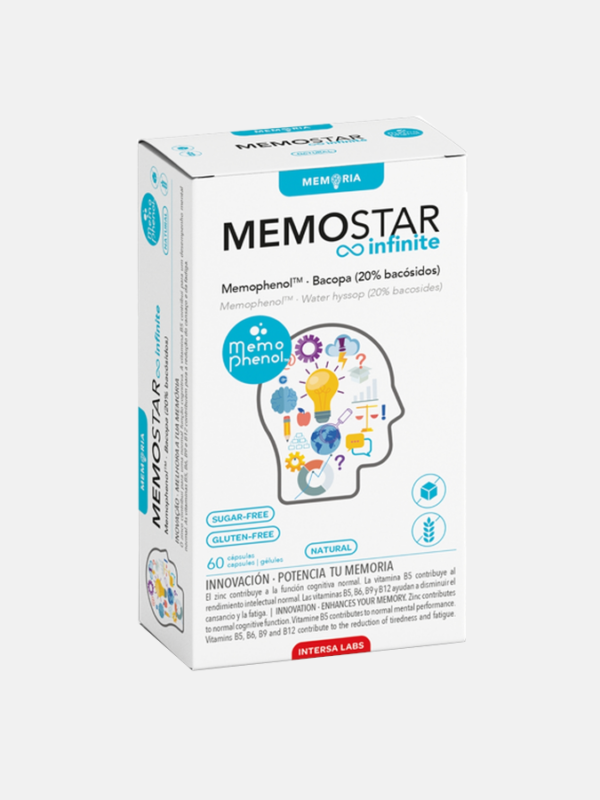 Memostar Infinite - 60 cápsulas - Dietéticos Intersa