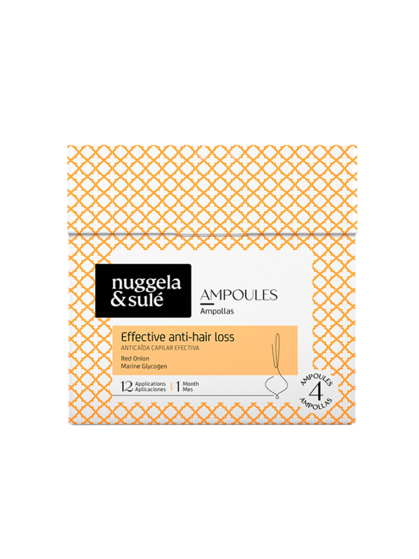 Effective anti-hair loss Pack 4 - 4x10ml - Nuggela & Sulé