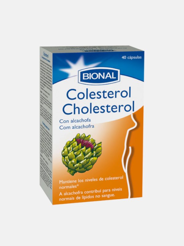 Colesterol com Alcachofra - 40 cápsulas - Bional