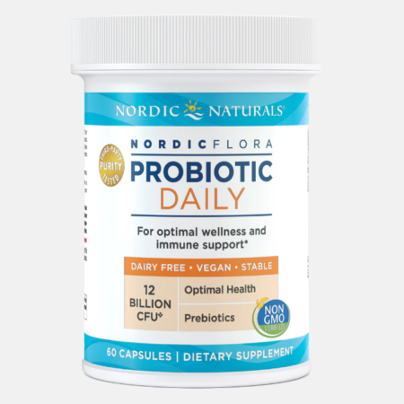 Nordic Flora Probiotic Daily – 60 cápsulas – Nordic Naturals