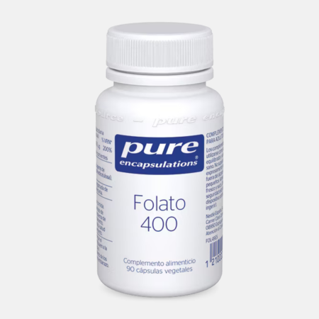 Folato 400 – 90 cápsulas – Pure Encapsulations