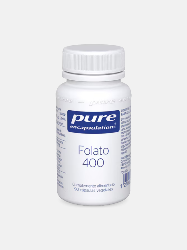 Folato 400 - 90 cápsulas - Pure Encapsulations