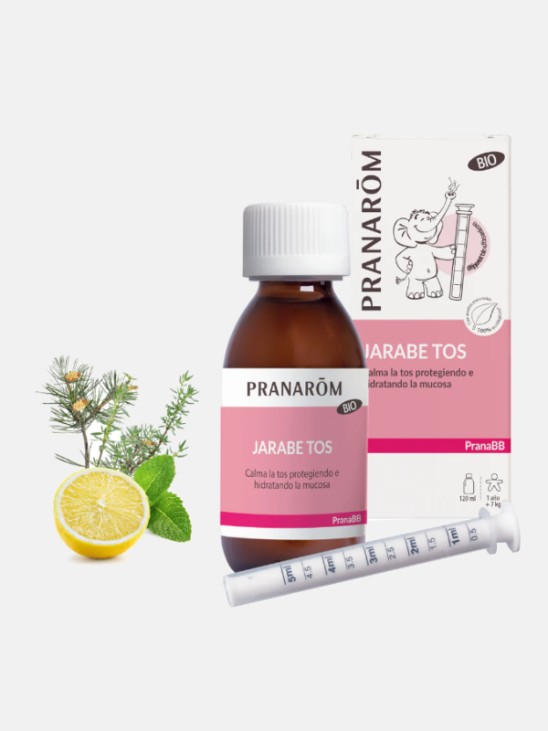 PranaBB xarope para a Tosse - 120ml - Pranarom