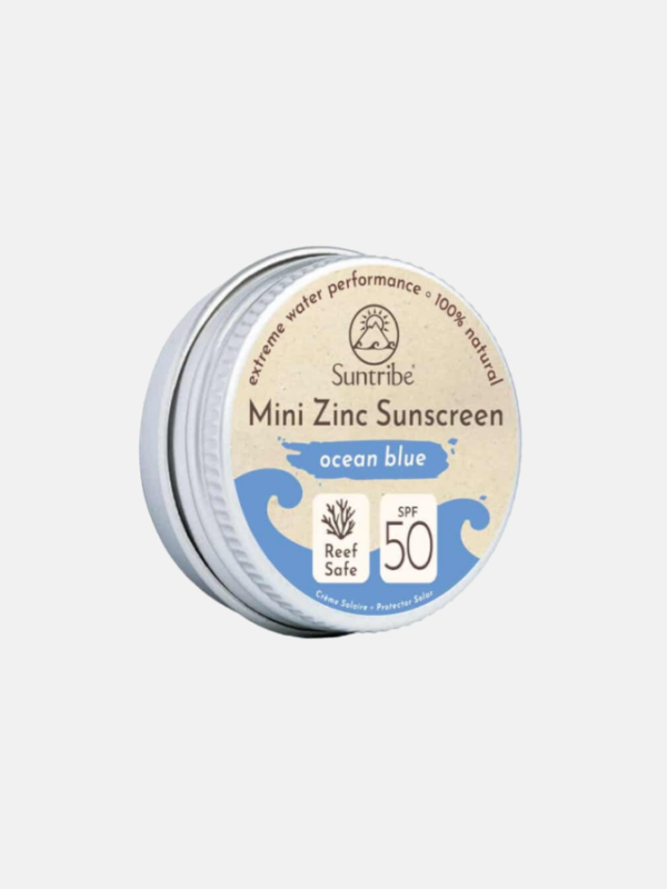 Mini Zinc Sunscreen Face & Sport Ocean Blue SPF 50 - 15g - Suntribe