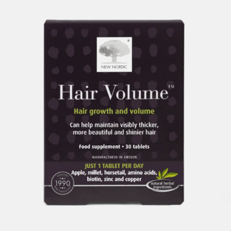 Hair Volume – 30 comprimidos – New Nordic