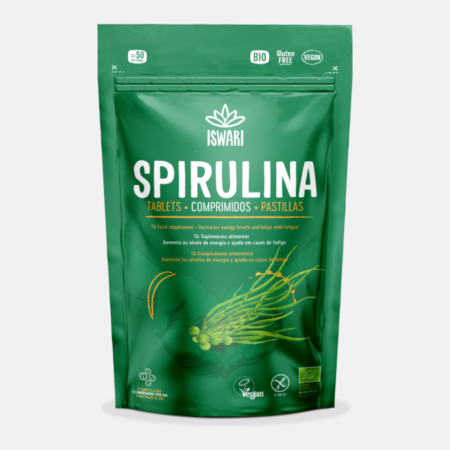 Spirulina BIO – 200 comprimidos – Iswari