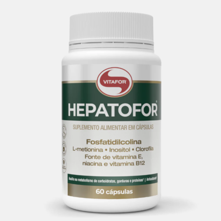 Hepatofor – 60 cápsulas – Vitafor
