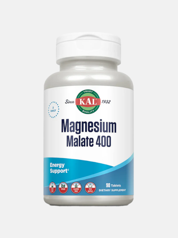 Magnesium Malate 400 - 90 comprimidos - KAL