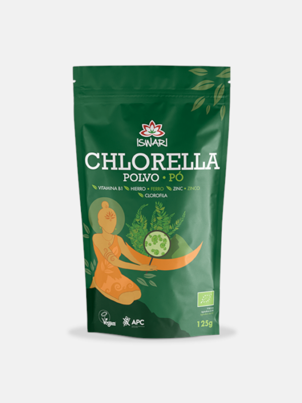 Chlorela Powder BIO - 125g - Iswari