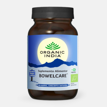 Bowelcare – 90 cápsulas – Organic India