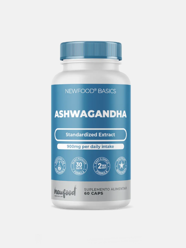 Ashwagandha - 60 cápsulas - NewFood