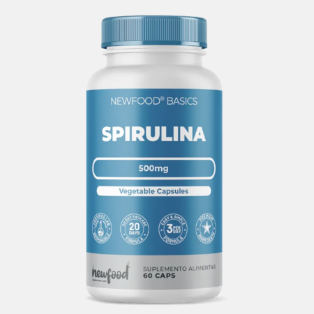 Spirulina – 60 cápsulas – NewFood