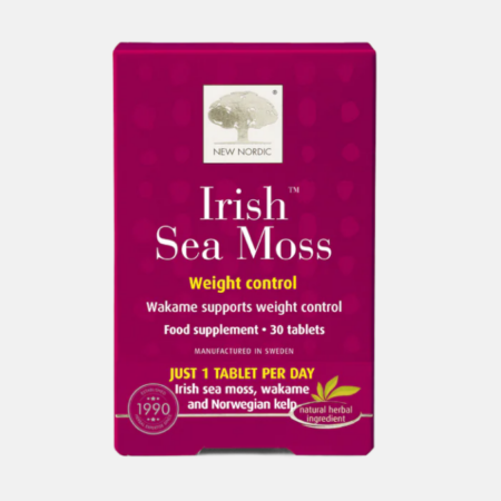 Irish Sea Moss – 30 comprimidos – New Nordic