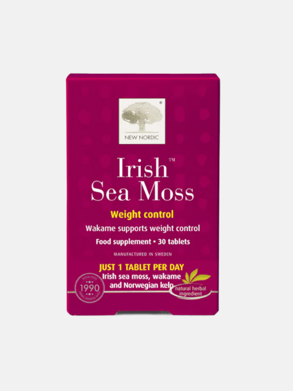 Irish Sea Moss - 30 comprimidos - New Nordic