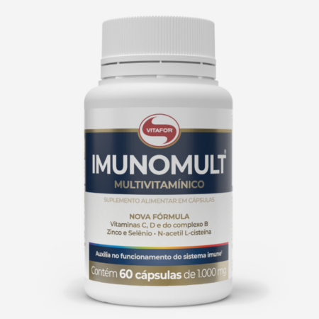 Imunomult Multivitamínico – 60 cápsulas – Vitafor