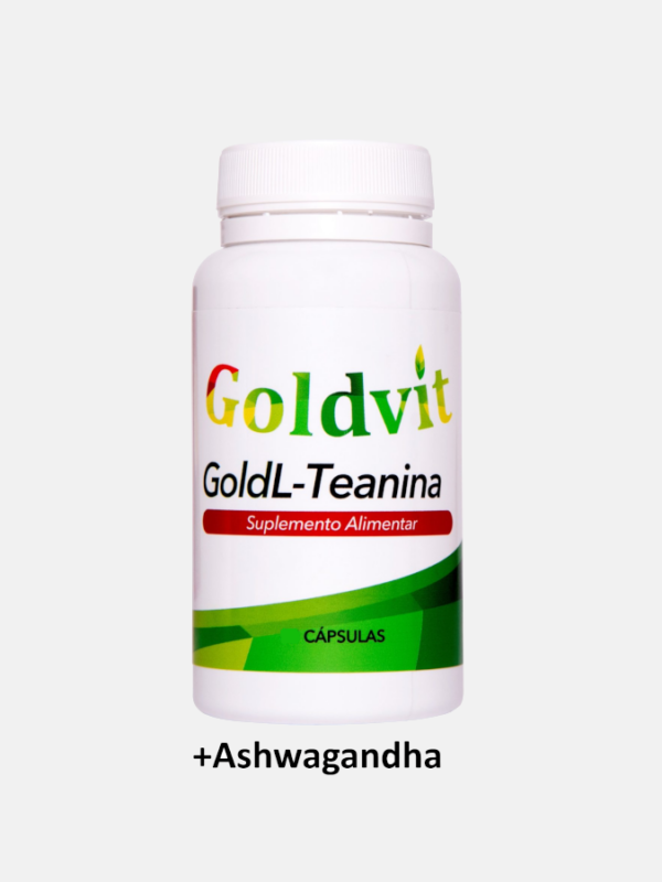 Gold L-Teanina + Ashwagandha - 30 cápsulas - GoldVit