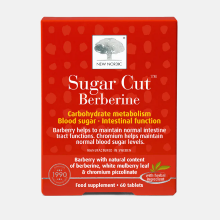 Sugar Cut Berberine – 60 comprimidos – New Nordic