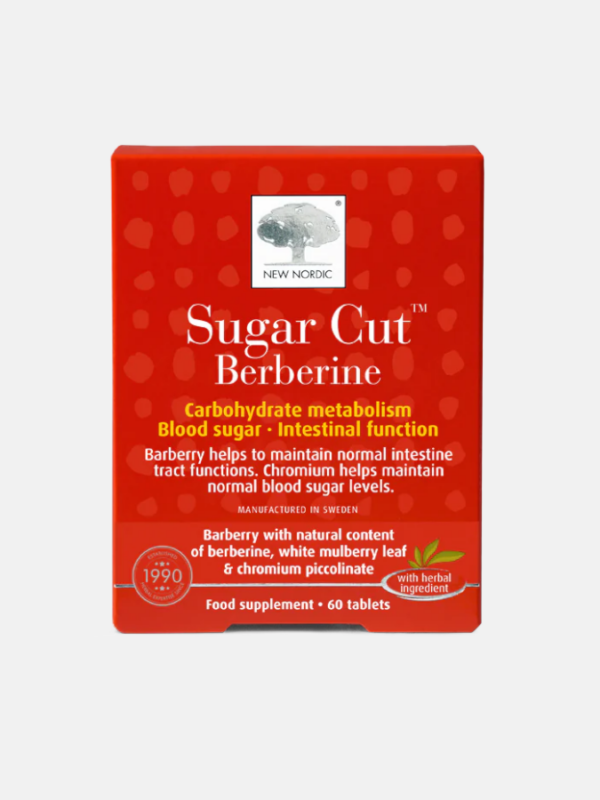 Sugar Cut Berberine - 60 comprimidos - New Nordic