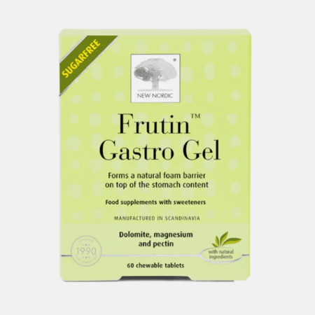 Frutin Gastro Gel – 60 chewable tablets – New Nordic