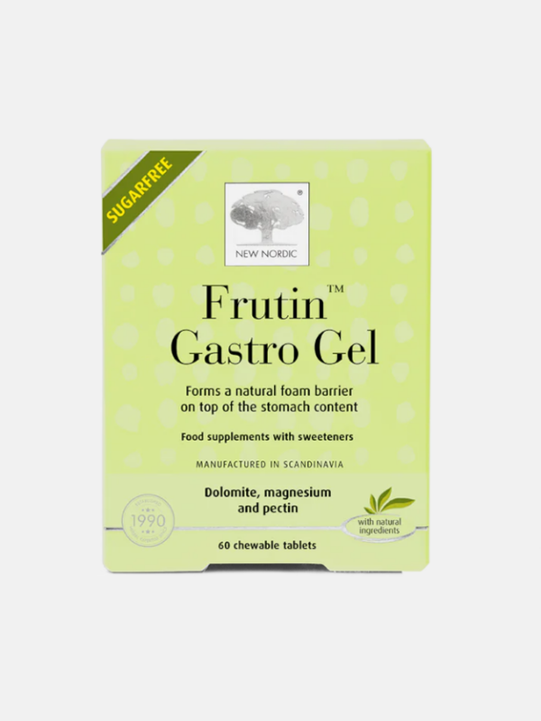 Frutin Gastro Gel - 60 chewable tablets - New Nordic