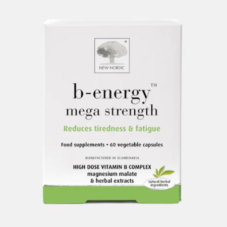 B-Energy Mega Strength – 60 cápsulas – New Nordic