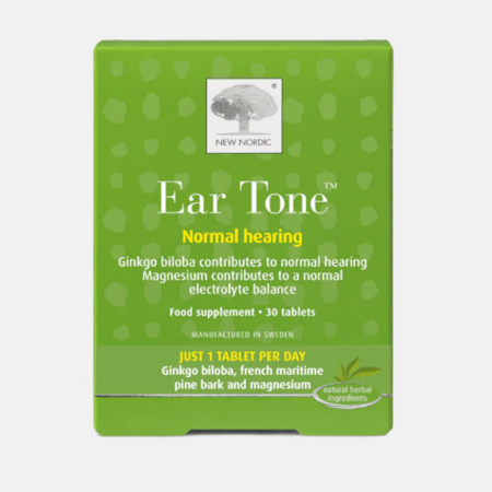 Ear Tone – 30 comprimidos – New Nordic