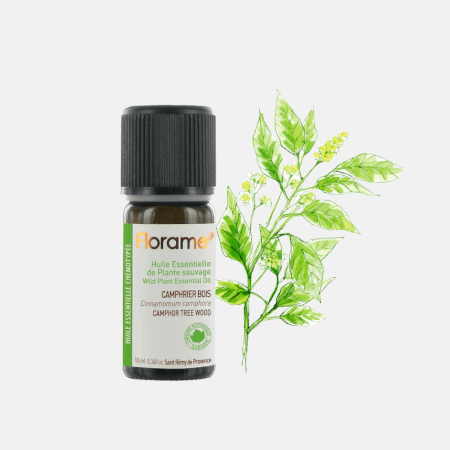 Óleo Essencial Canfora Madeira Selvagem Cinnamomum Camphora – 10ml – Florame