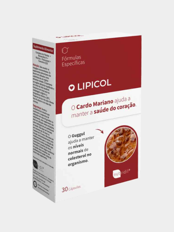 Lipicol - 30 cápsulas - Nutridil