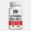 Vitamin D3 + K2 - 30 cápsulas - DMI Nutrition