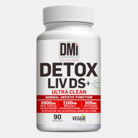 DETOX LIV DS+ Ultra Clean – 90 cápsulas – DMI Nutrition
