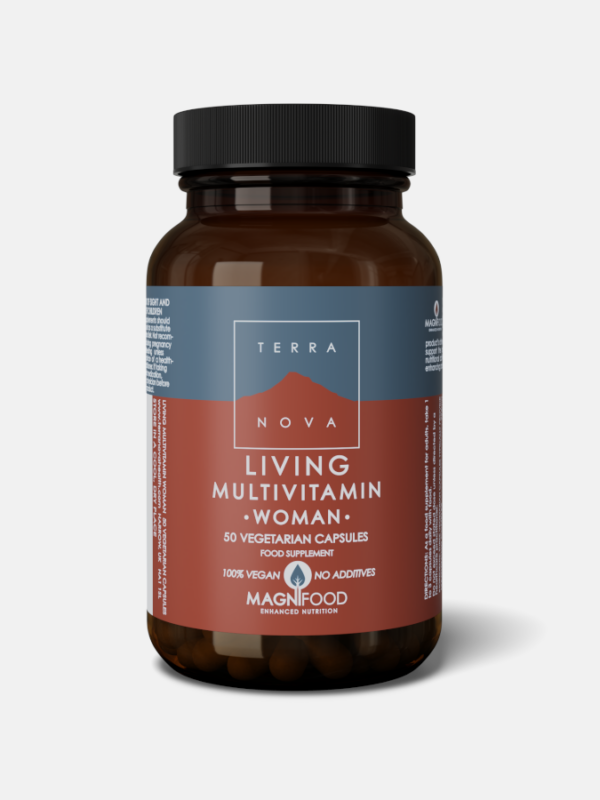 Living Multivitamin Woman - 50 cápsulas - Terra Nova