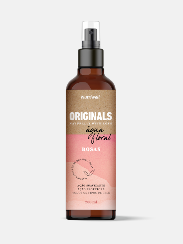 Nutriwell Originals Água Floral Rosas - 200ml