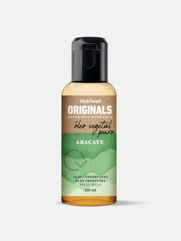 Nutriwell Originals Óleo vegetal puro Abacate - 100ml