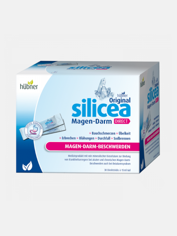 Silicea Gel Gastrointestinal Direto - 30 saquetas - Hubner