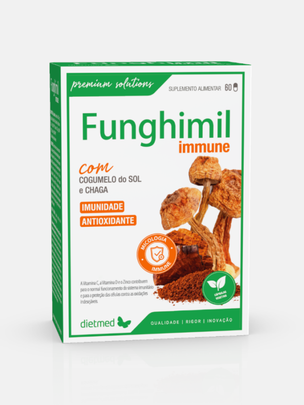 Funghimil Immune - 60 cápsulas - DietMed