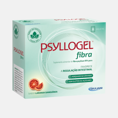 Psyllogel fibra Laranja Sanguinea – 20 saquetas