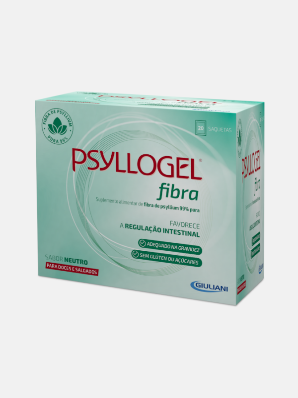 Psyllogel fibra Neutro - 20 saquetas