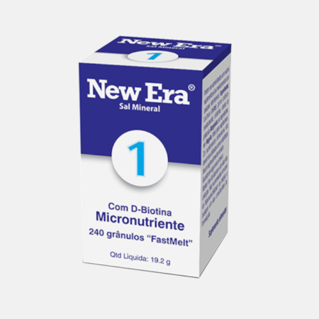 NEW ERA 1 Calcium fluoratum – 240 grânulos