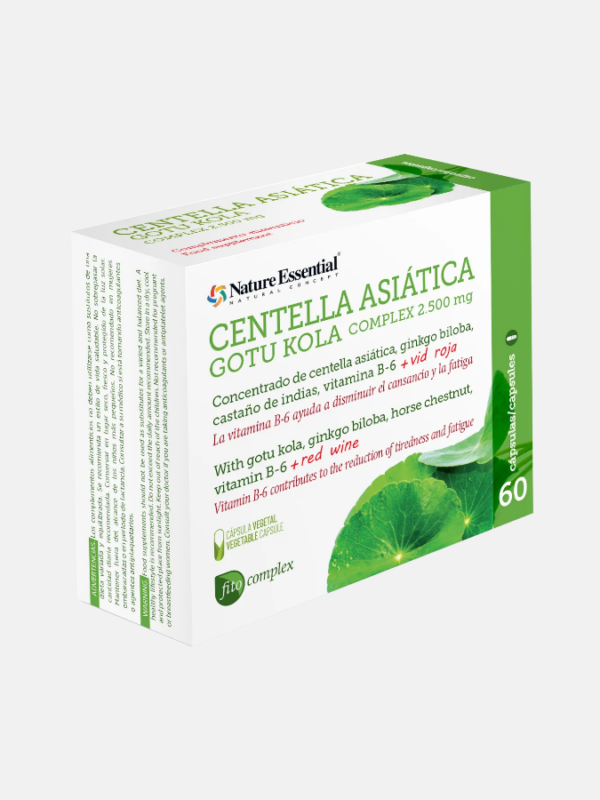 Centelha Asiática Complex - 60 cápsulas - Nature Essential