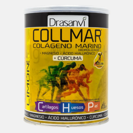 Collmar colagénio marinho + Curcuma Limão – 300g – Drasanvi