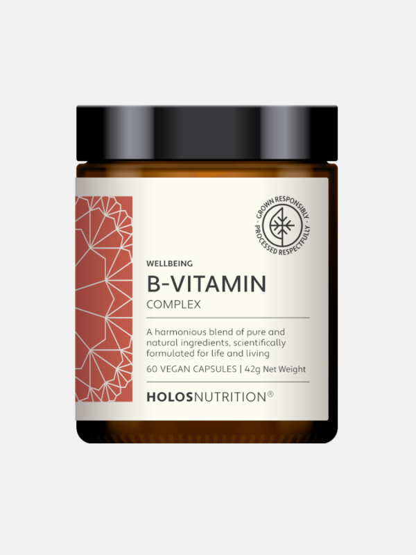 B-Vitamin Complex - 60 cápsulas - HOLOS Nutrition