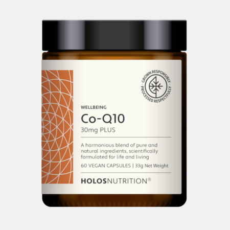 Co-Q10 30mg Plus – 60 cápsulas – HOLOS Nutrition