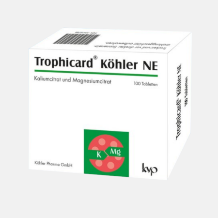 Trophicard Kohler NE – 100 comprimidos – KVP