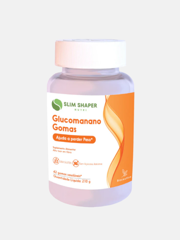 Slim Shaper Glucomanano Gomas - 42 gomas - Bioceutica